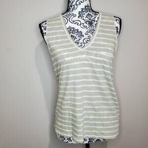 Madewell small womens striped tank top